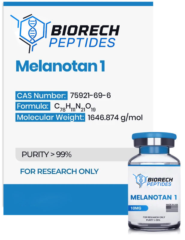 (🌴melanin production) Melanotan 1 (10mg) - 10 Vials