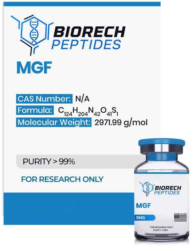 (💪Muscle Recovery) MGF (Mechano-Growth Factor) (5mg) - 10 Vials