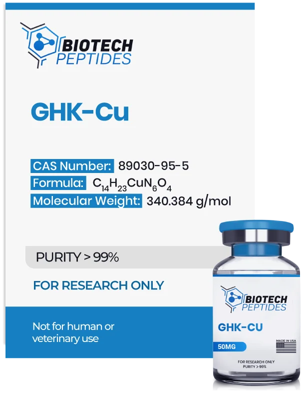 (🌴Skin Repair and Anti-Aging) GHK-CU (Copper) (50mg) - 10 Vials