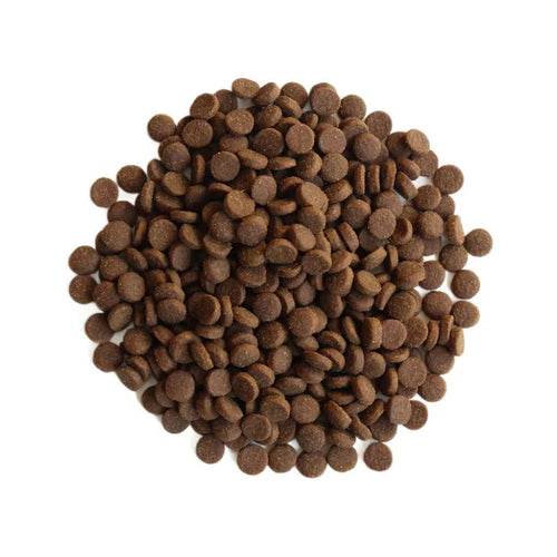 Alimento seco para perros apto para todas las edades, sin cereales y con alto contenido en proteínas.