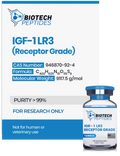 (💪 Rapid muscle gain) Receptor Grade IGF-1 LR3 (100mcg) - 10 Vials