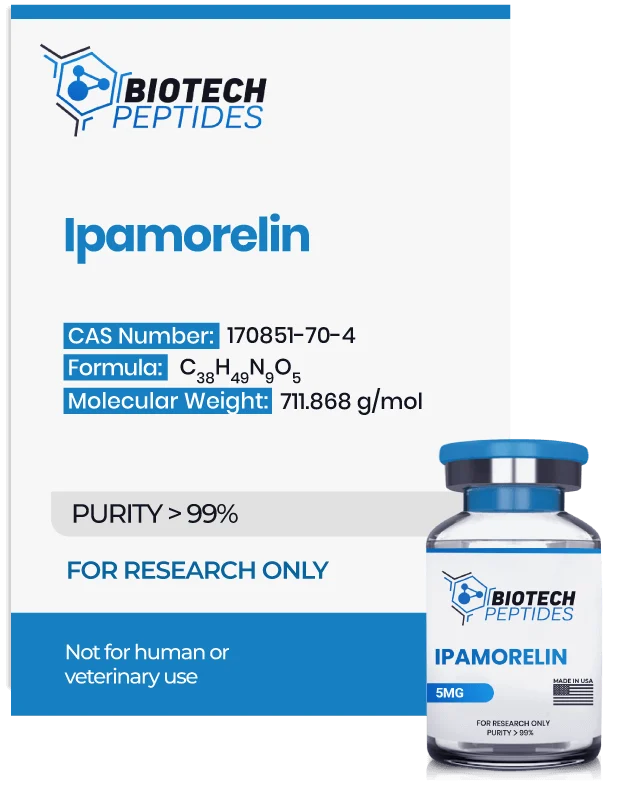 (🔥 Fat loss) Ipamorelin Peptide - 5mg - 10 Vials