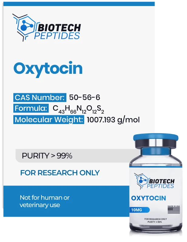 (❤️ “Love Hormone”) Oxytocin Peptide - 10mg - 10 Vials
