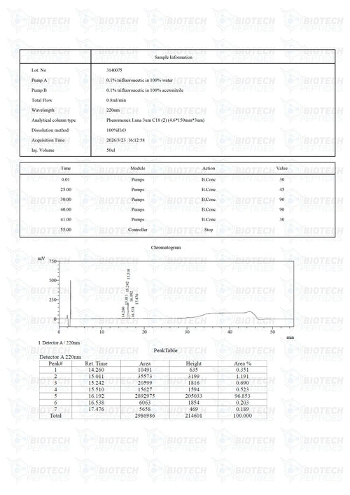 (💪 Rapid muscle gain)Receptor Grade IGF-1 LR3 (1mg) - Buy Online - 10 Vials